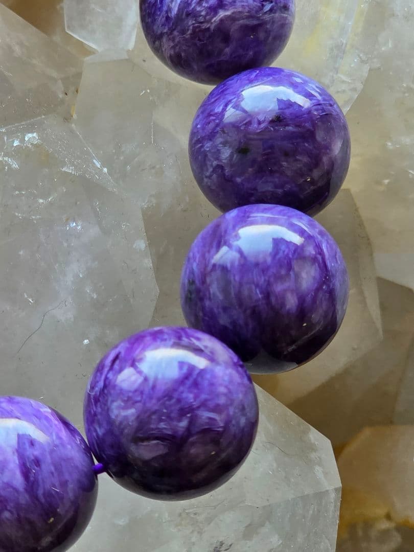 チャロアイト20ミリブレスレット