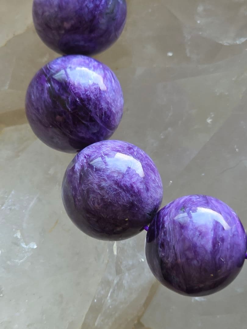 チャロアイト20ミリブレスレット