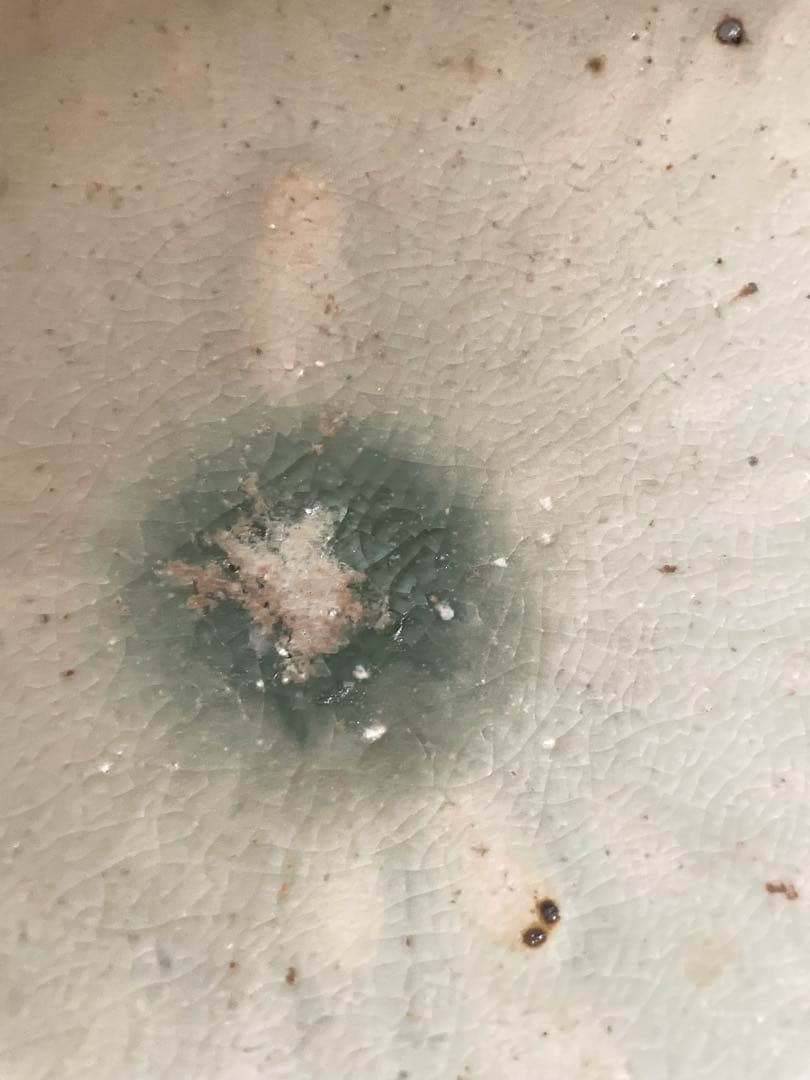 【新品未使用】牛窯 7寸皿 浅鉢のように深さあり 佐藤敬