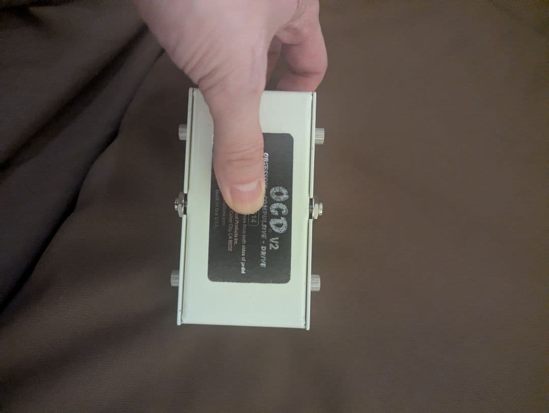 ocd v2 オーバードライブ　エフェクター　美品！