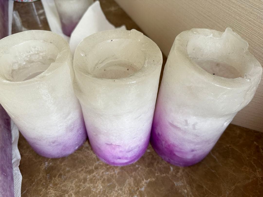 キャンドル　キャンドルジュン　3本