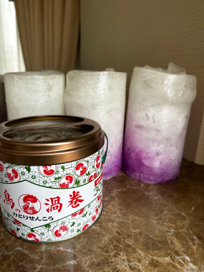 キャンドル　キャンドルジュン　3本