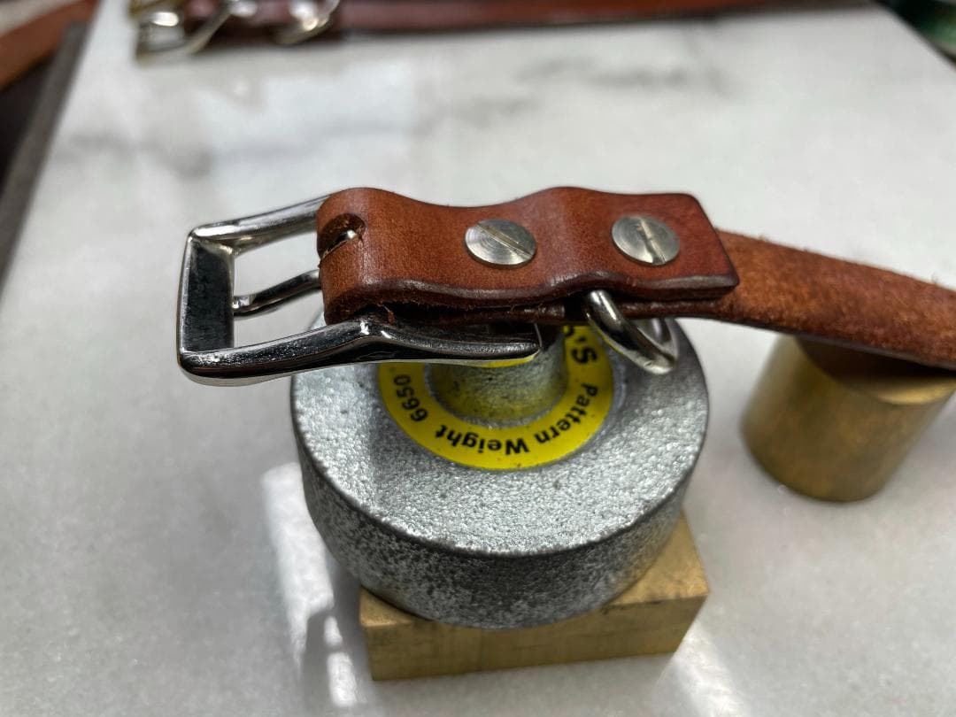 【CDO-HOHG18CBL〈BR〉】犬の首輪〈サイズ「S」〉牛革　人気