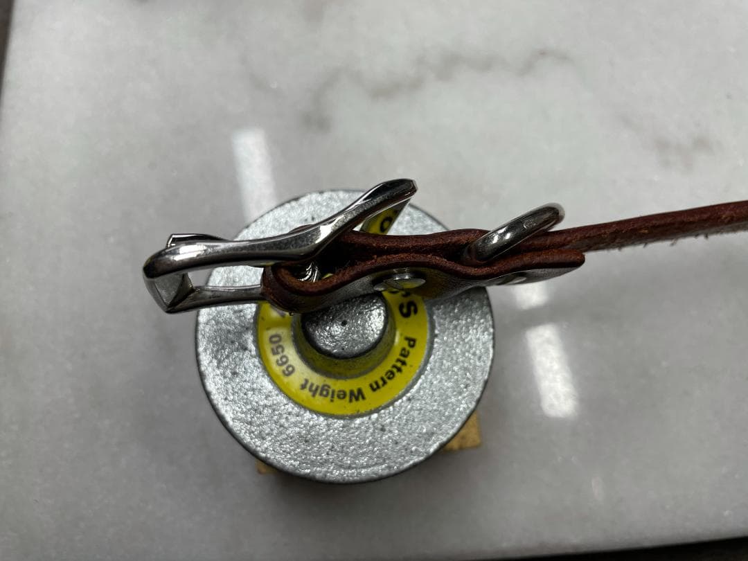 【CDO-HOHG18CBL〈BR〉】犬の首輪〈サイズ「S」〉牛革　人気