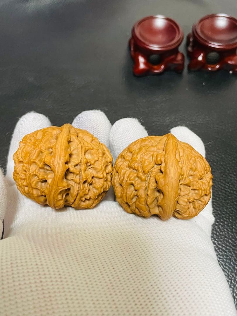 ❤️人気アイテム特別400円割引 No.535 ❤️遊ぶ胡桃 精配球形水龙纹核桃