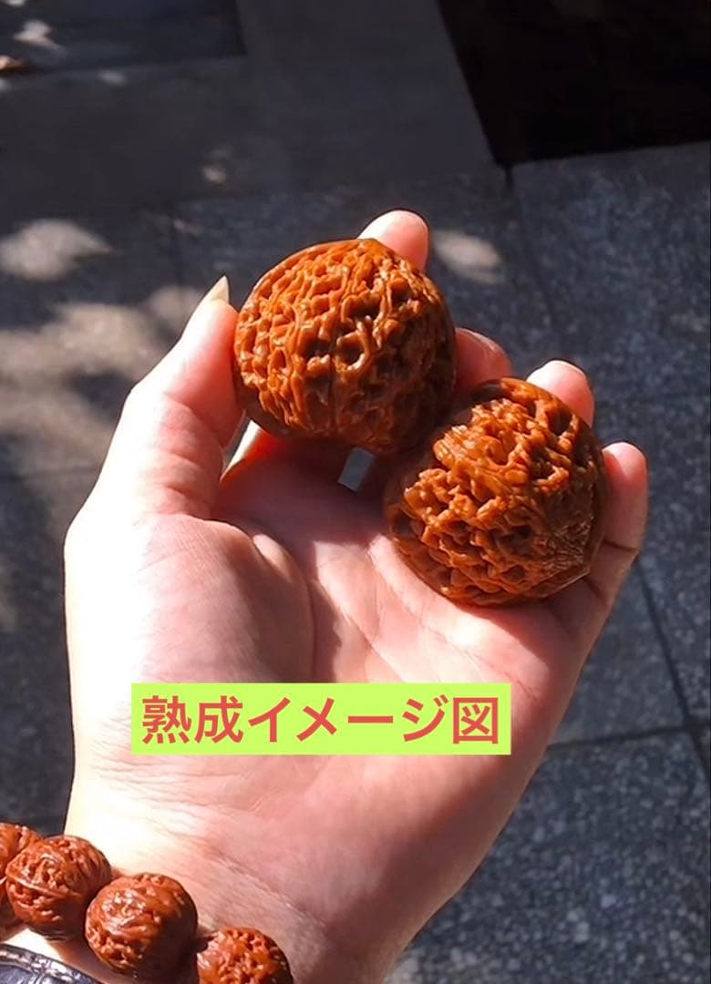 ❤️人気アイテム特別400円割引 No.535 ❤️遊ぶ胡桃 精配球形水龙纹核桃