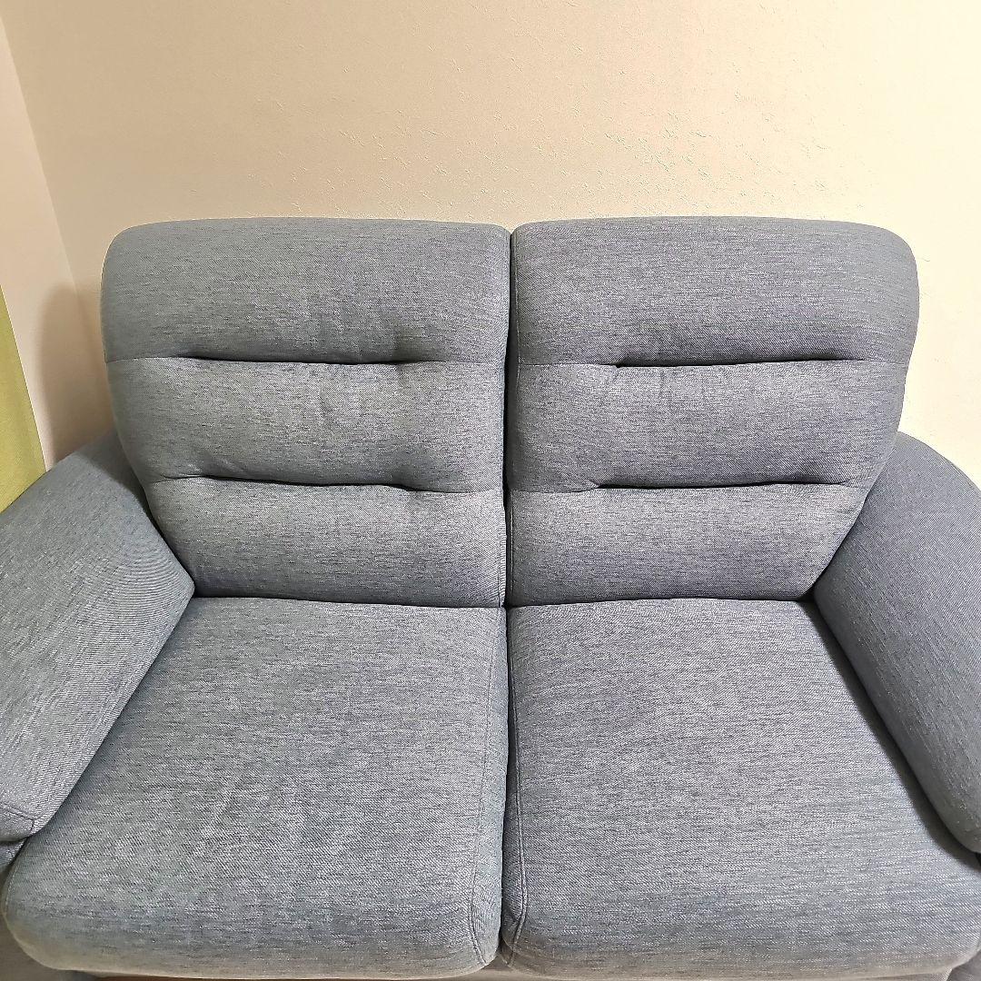 ニトリ 2人掛け布張りソファ（NポケットA12 S-HI）ソファ