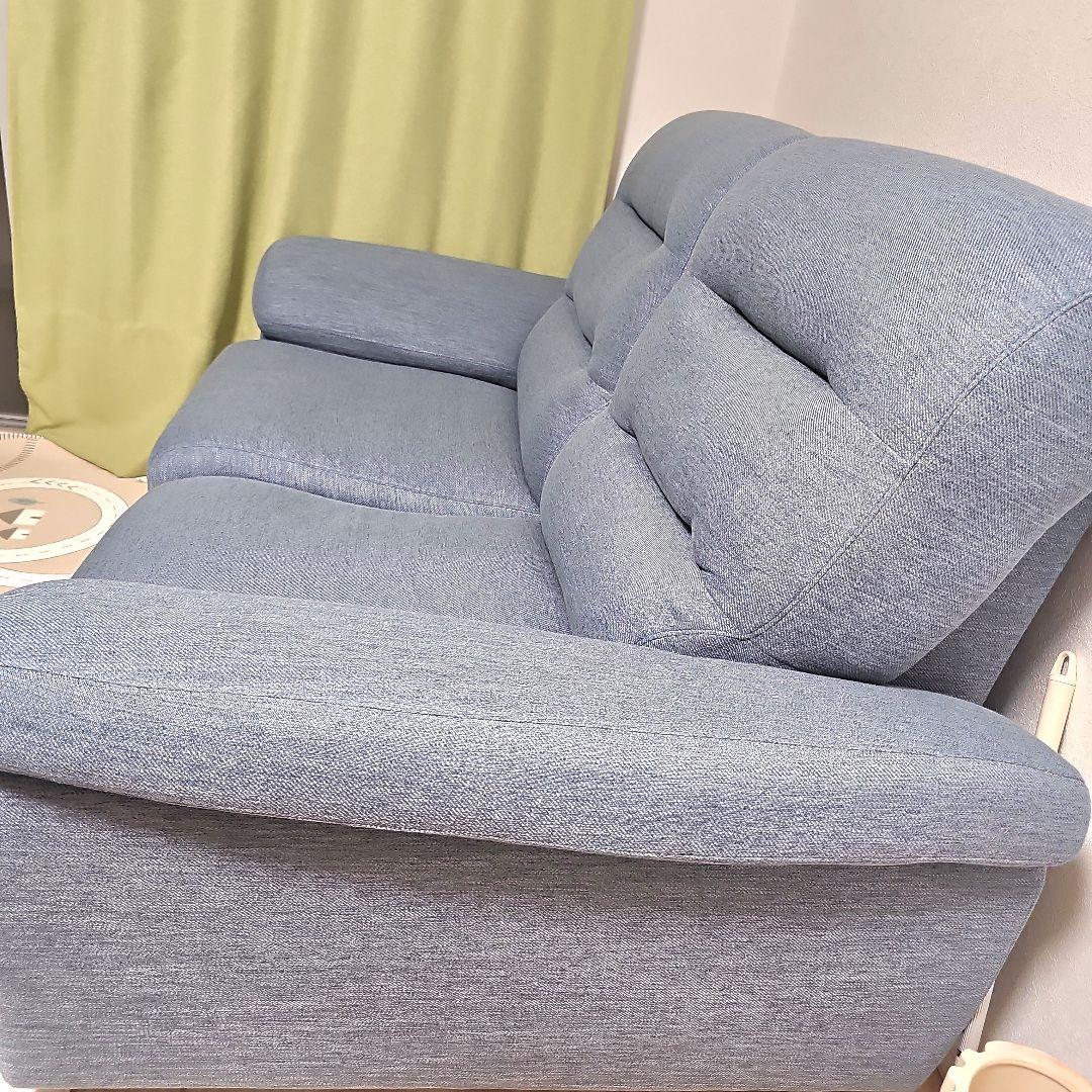 ニトリ 2人掛け布張りソファ（NポケットA12 S-HI）ソファ