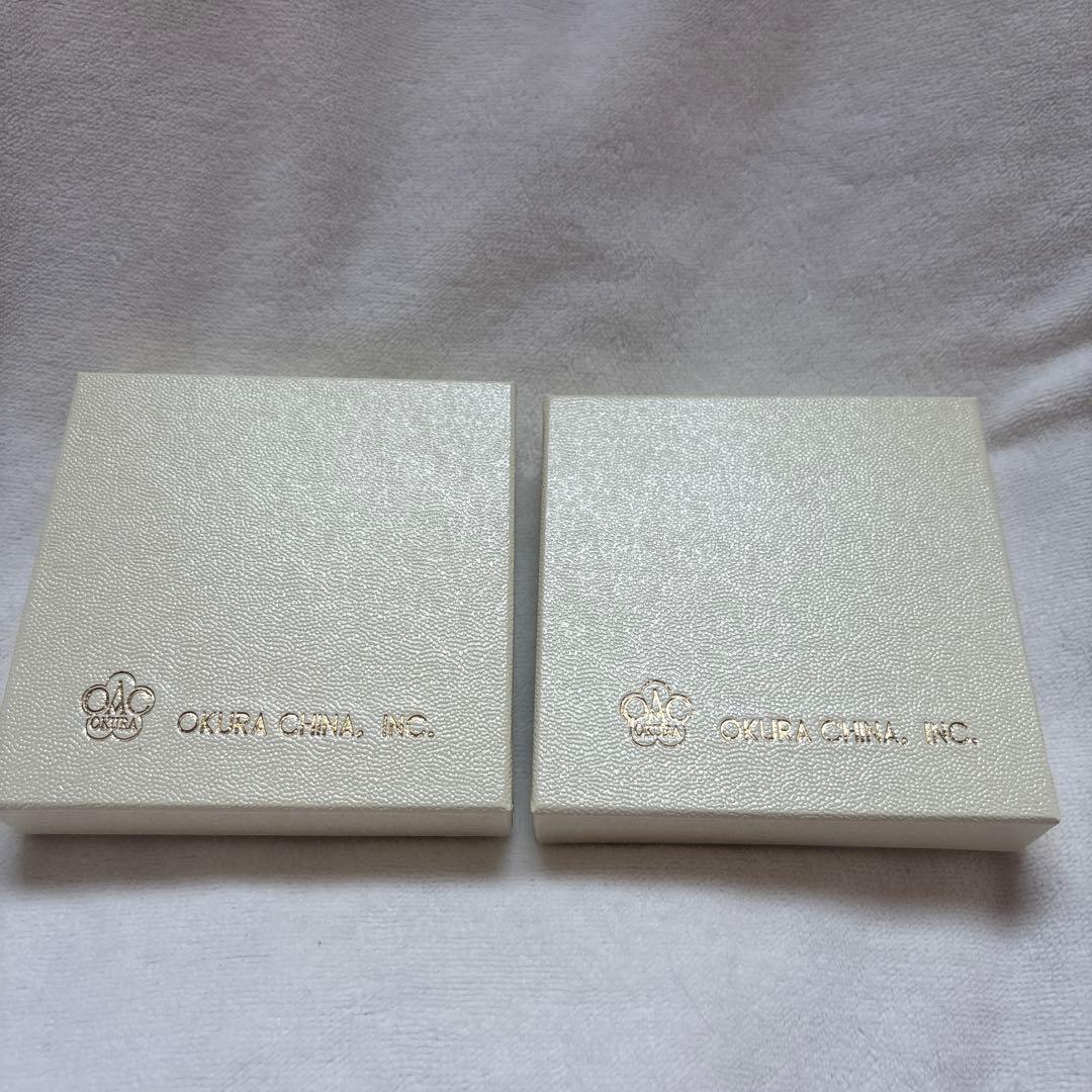 大倉陶園OKURA CHINA うまくゆく回転木馬10cm2枚セット