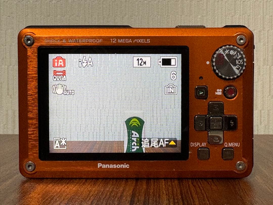 【動作確認済】Panasonic LUMIX DMC-FT1 防水デジカメ