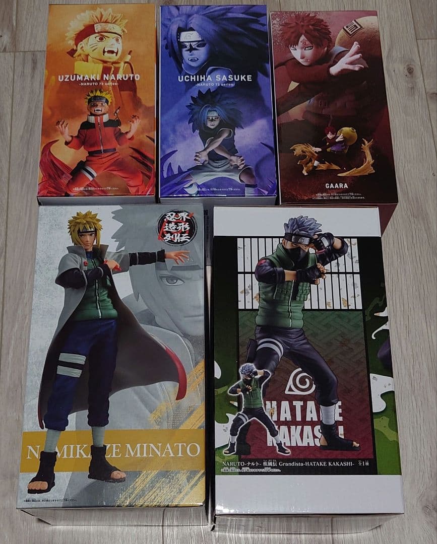 【新品未開封品】NARUTO ナルト　フィギュア5体セット