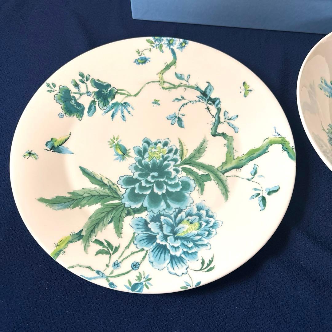 ウェッジウッド　ジャスパーコンラン　シノワズリプレート　ボウルセット⭐️