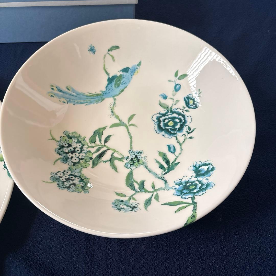 ウェッジウッド　ジャスパーコンラン　シノワズリプレート　ボウルセット⭐️