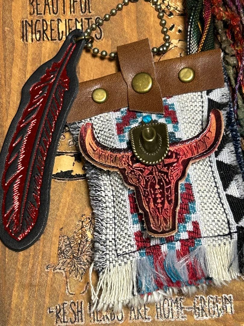 とことんネイティブバッグチャーム★No.213