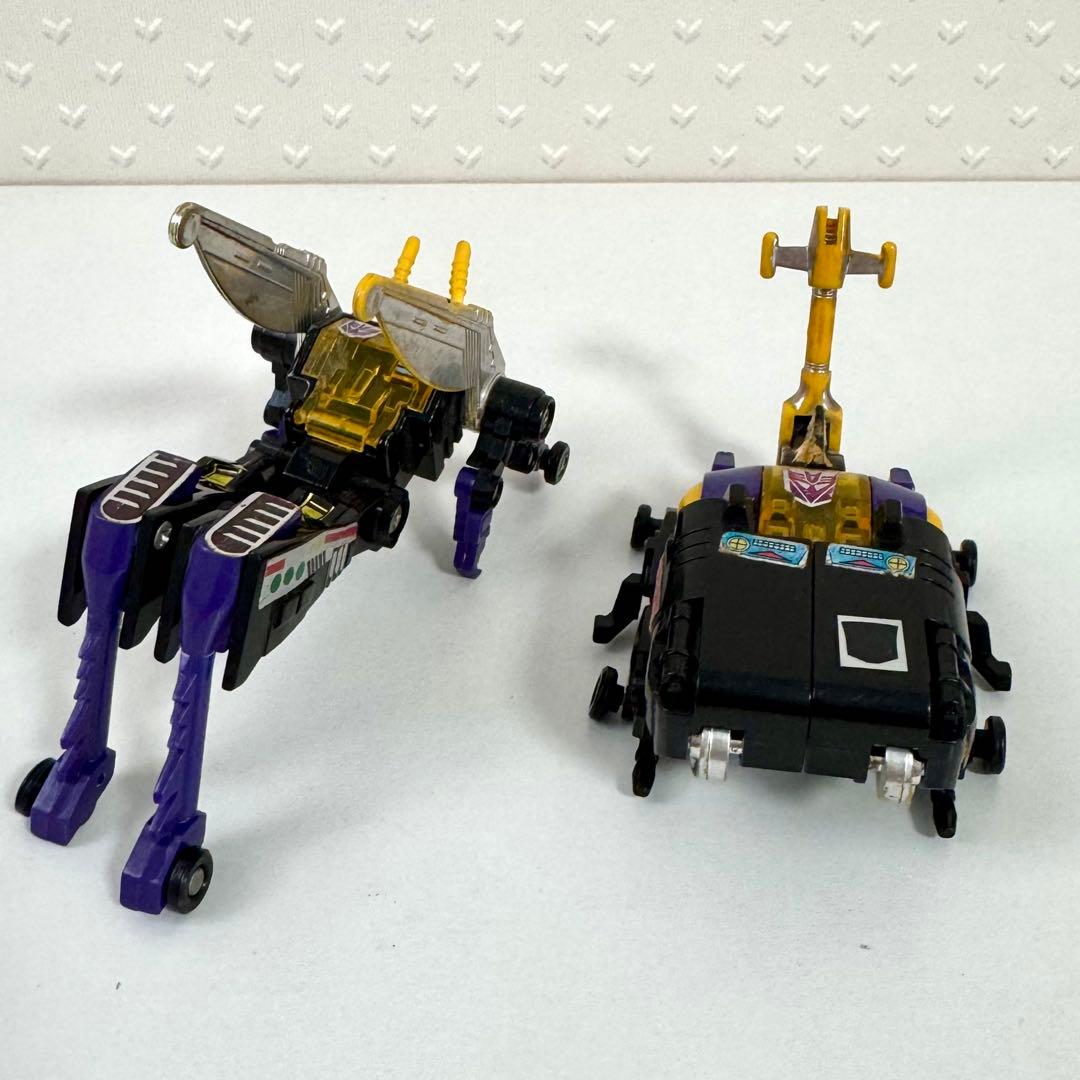 【当時物】トランスフォーマー インセクトロン2体セット／キックバック＆ボムシェル
