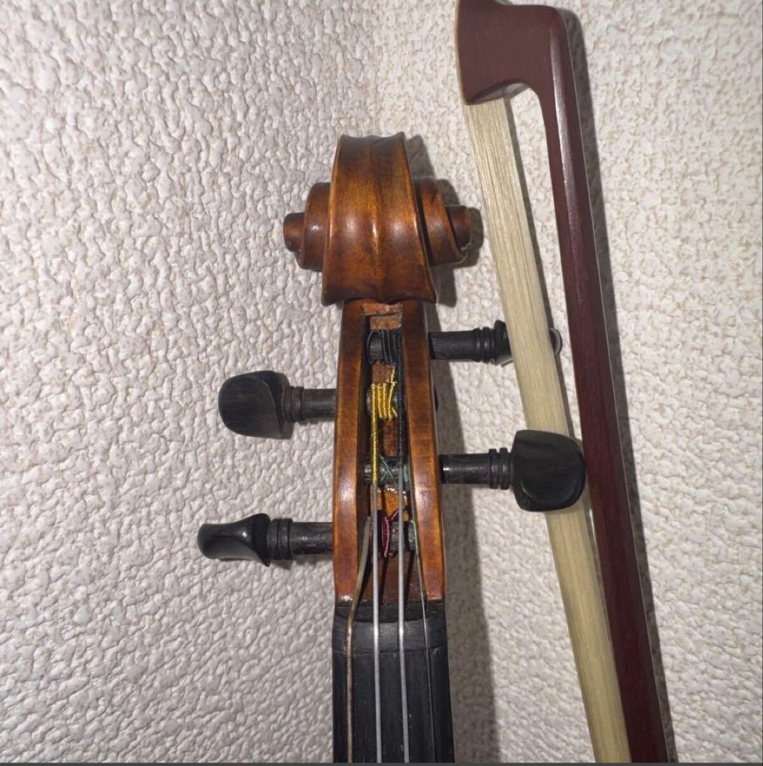 1/8 サイズ　GLIGA Fecit Anno 2008年製　バイオリン弓付き