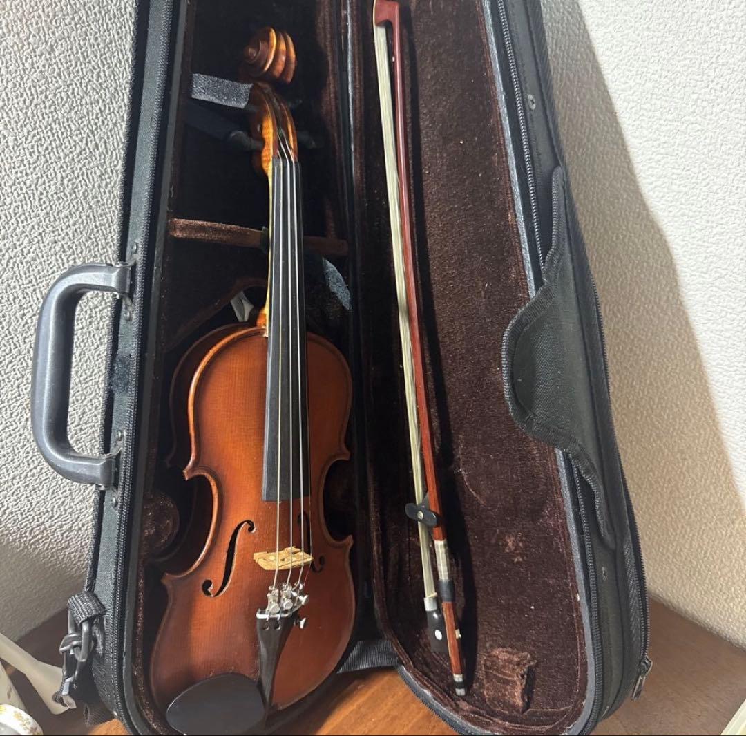 1/8 サイズ　GLIGA Fecit Anno 2008年製　バイオリン弓付き