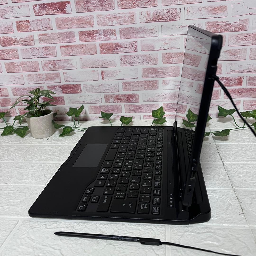 ★タッチパネル美品 SSD128GB メモリ8GB★Q738/SB PC127