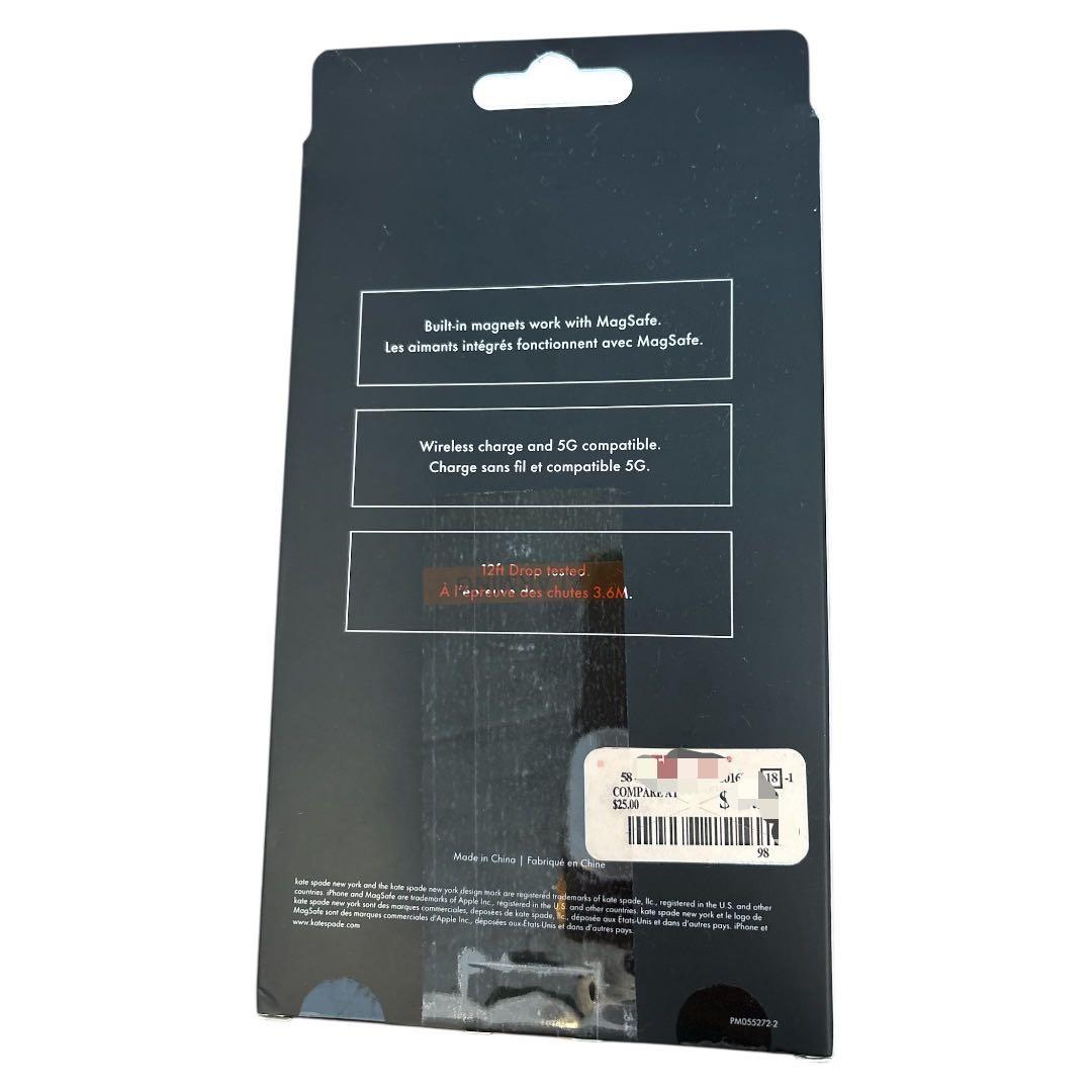 iPhone16e 15 14 13 ケイトスペード チェリードット