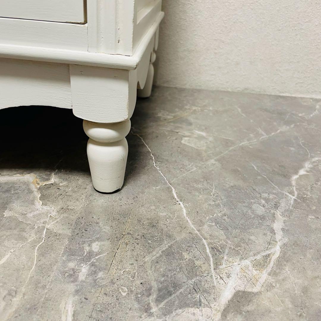 フレンチカントリー 北欧調　テレビボード 薔薇 ローズ エレガント飾り台