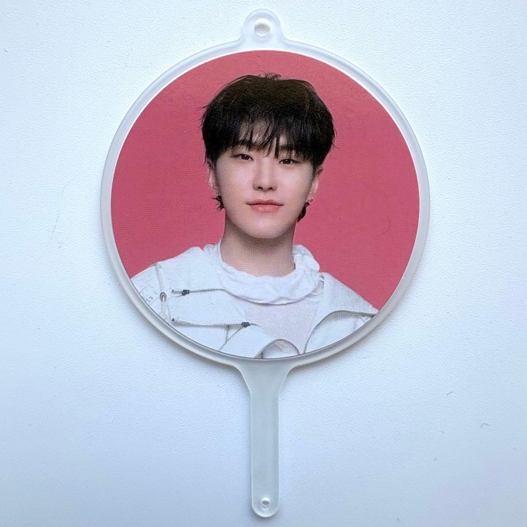 希少　seventeen follow again ミニピケット　うちわ　 ホシ