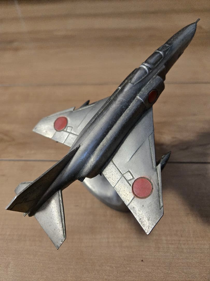 F-4EJファントム戦闘機 卓上模型付きライター(ジャンク品)