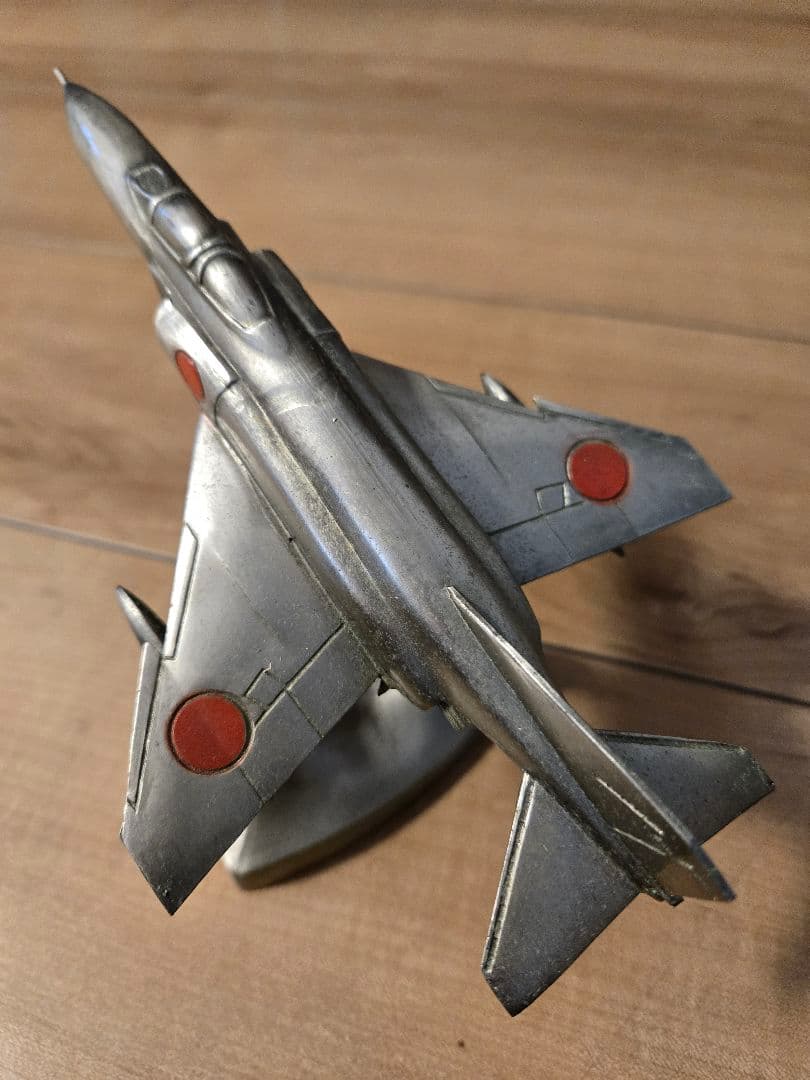 F-4EJファントム戦闘機 卓上模型付きライター(ジャンク品)