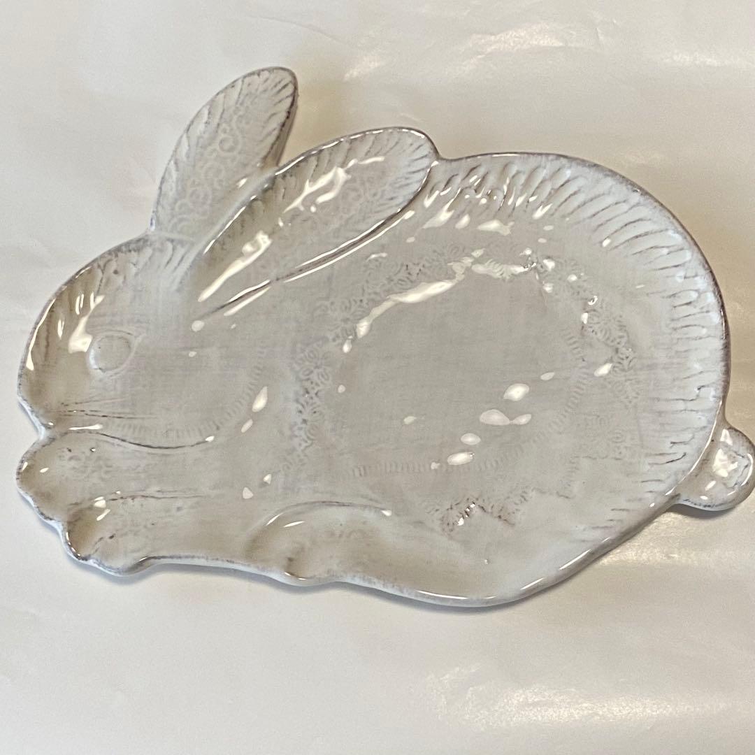 UVIRGINIA CASA うさぎプレート　ヴィルジニアカーサ　2枚セット