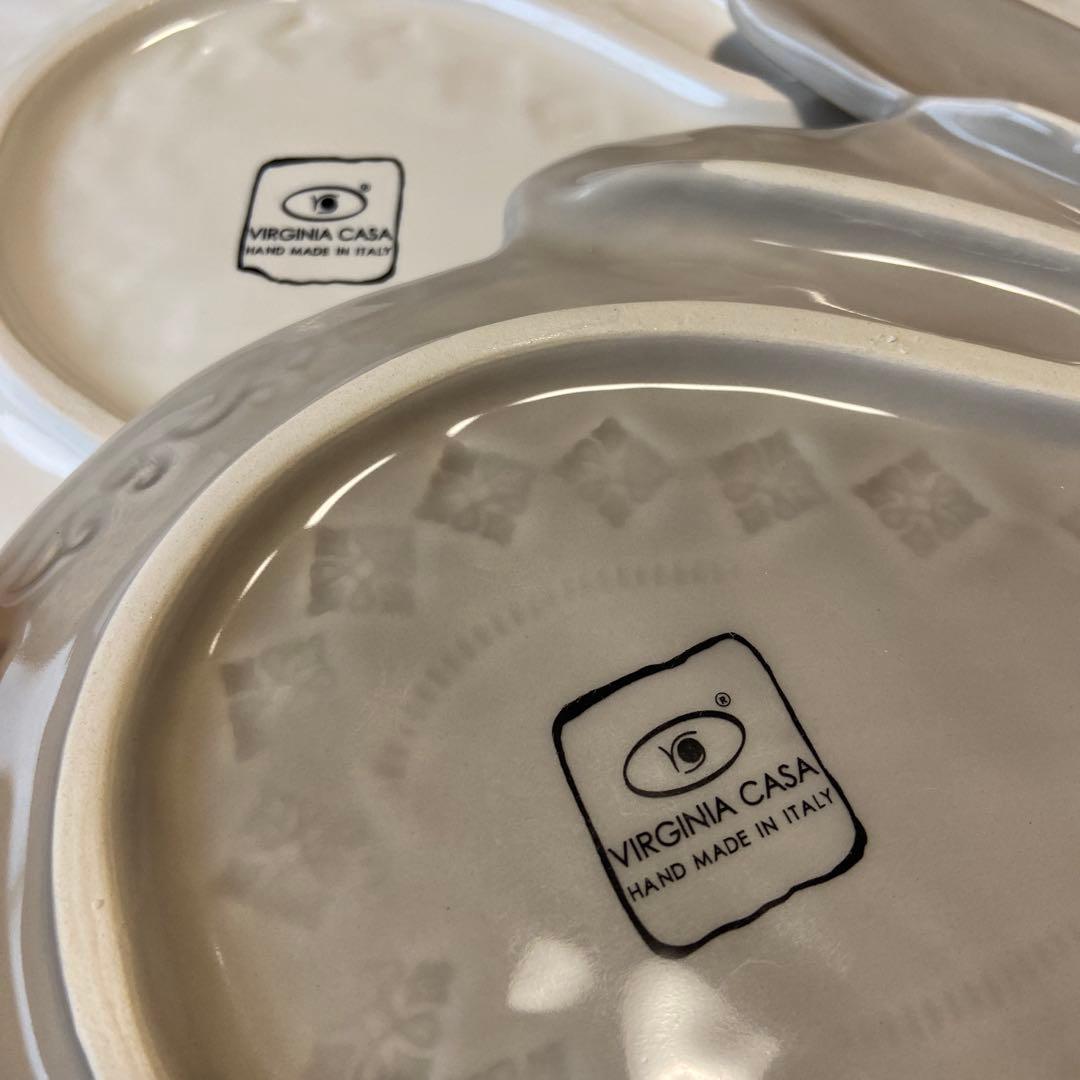 UVIRGINIA CASA うさぎプレート　ヴィルジニアカーサ　2枚セット