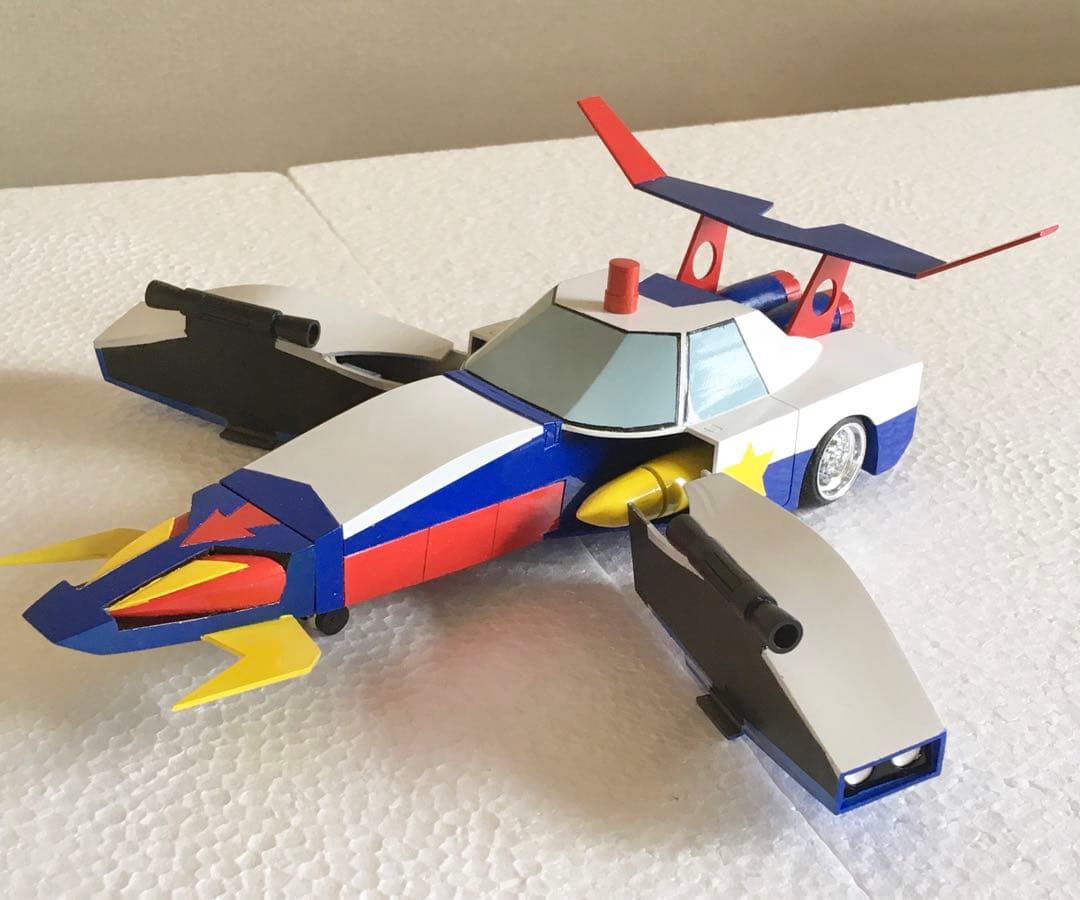 ダイターン3 マッハ•アタッカー差し替え変形フルスクラッチ