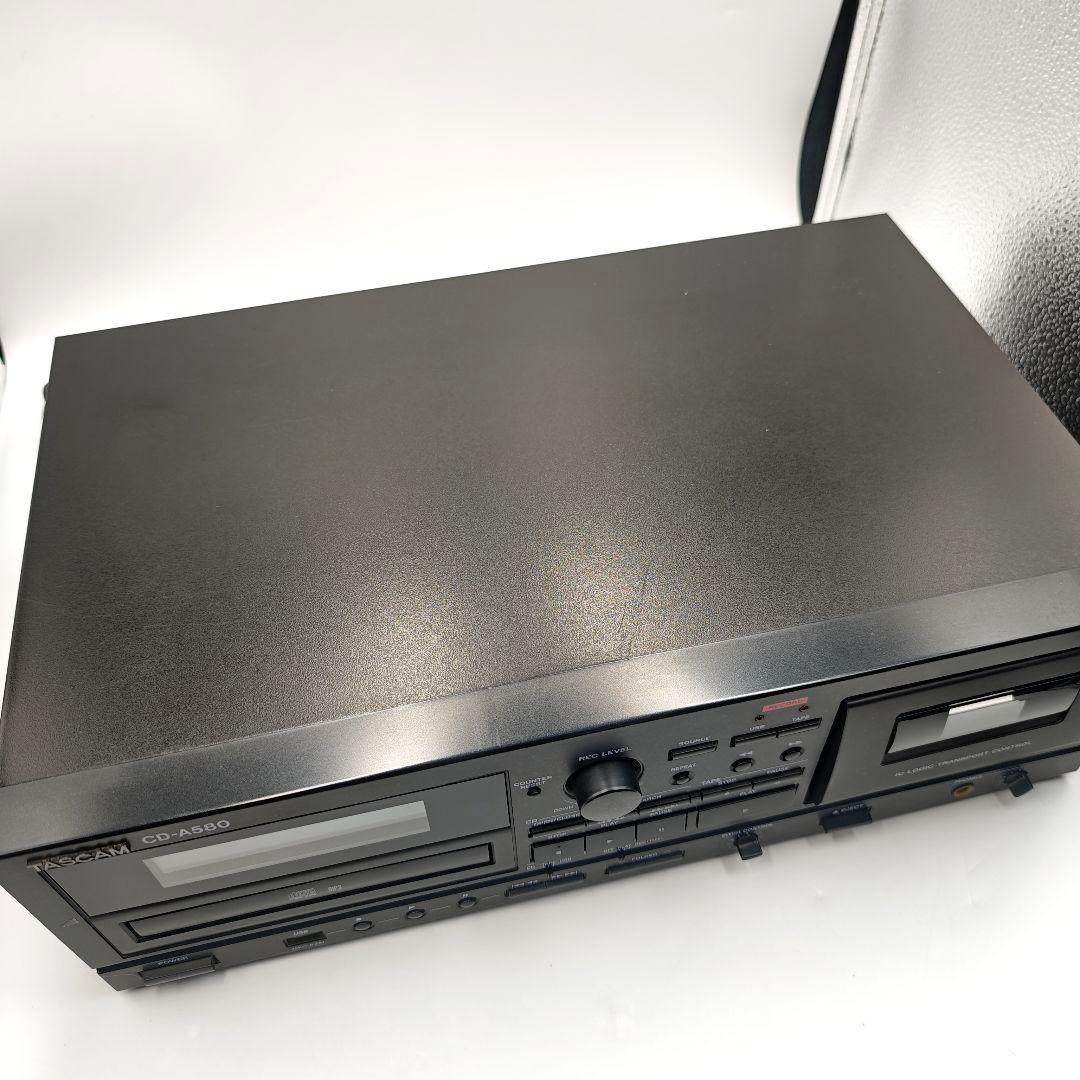 【良品・動作◎】TASCAM CD-A580 カセット/CD/USBレコーダー