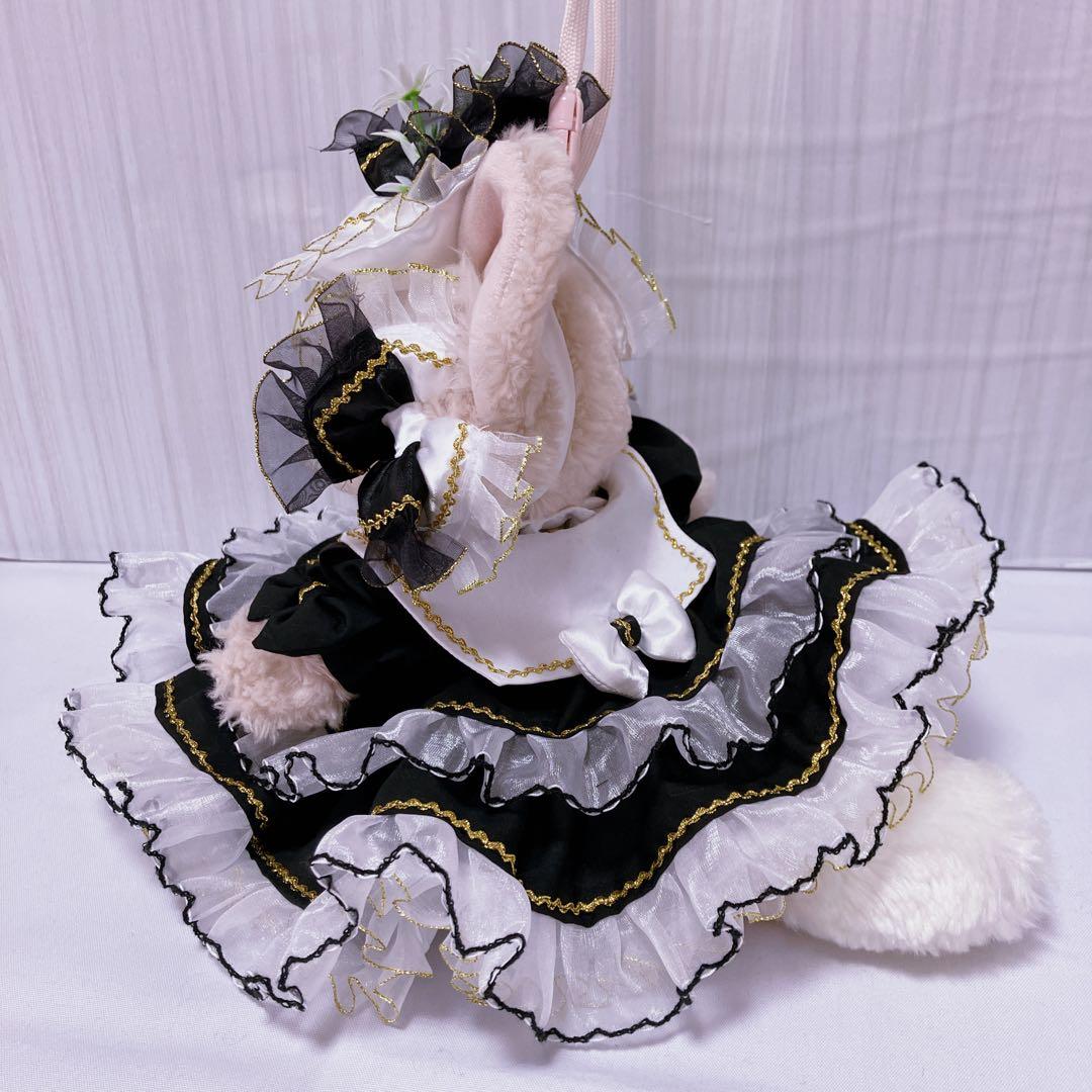 【MAKO】2着セットリーナベル　ショルダーサイズ　黒のふわふわドレス