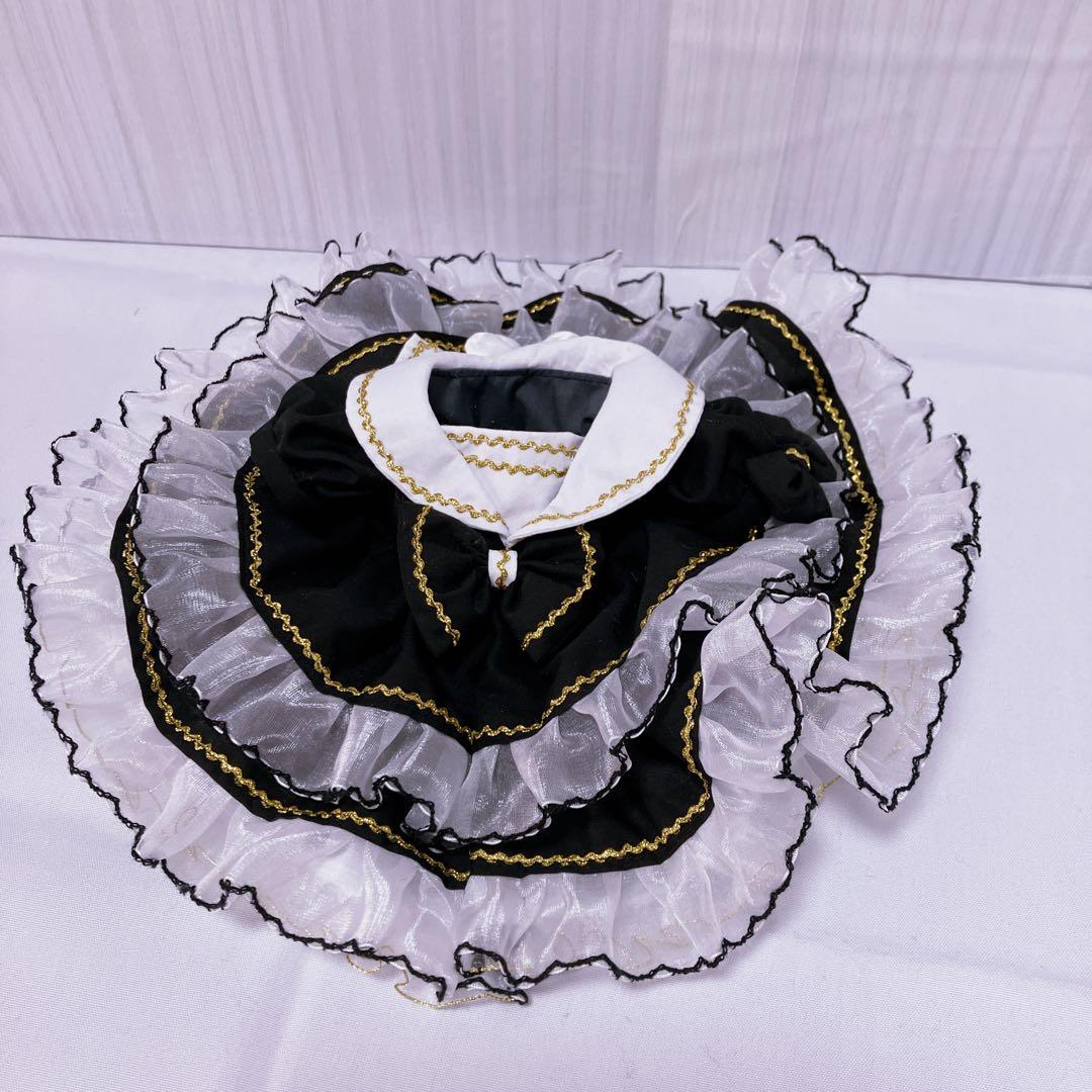 【MAKO】2着セットリーナベル　ショルダーサイズ　黒のふわふわドレス