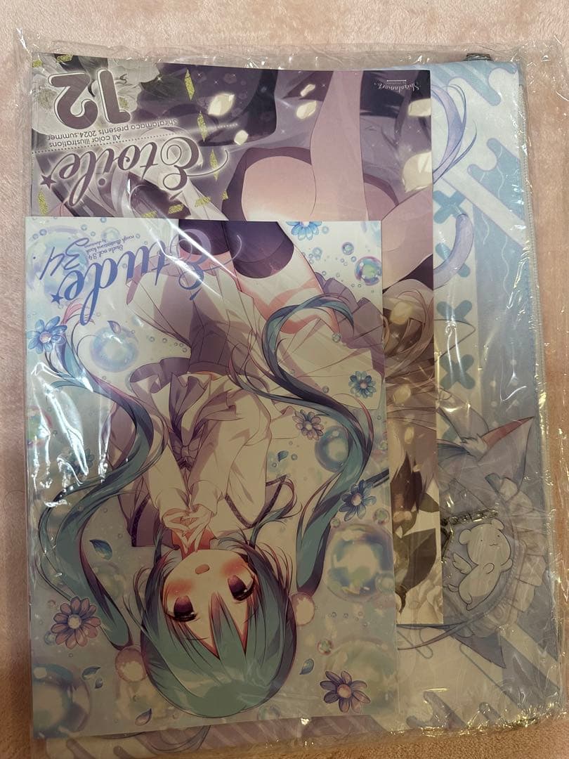 しらたま c104 新刊セット ショルダーポーチ アクリルキーホルダー