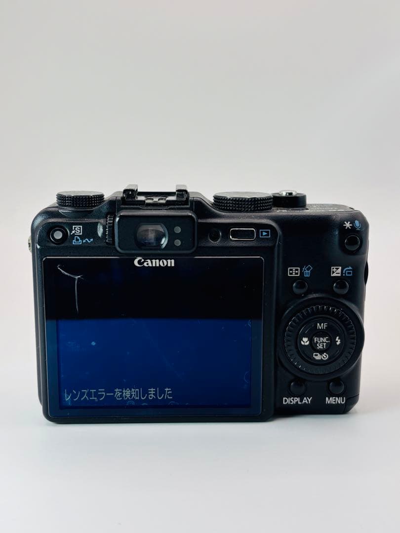 Canon Powershot G9 コンパクトデジタルカメラ レンズエラー