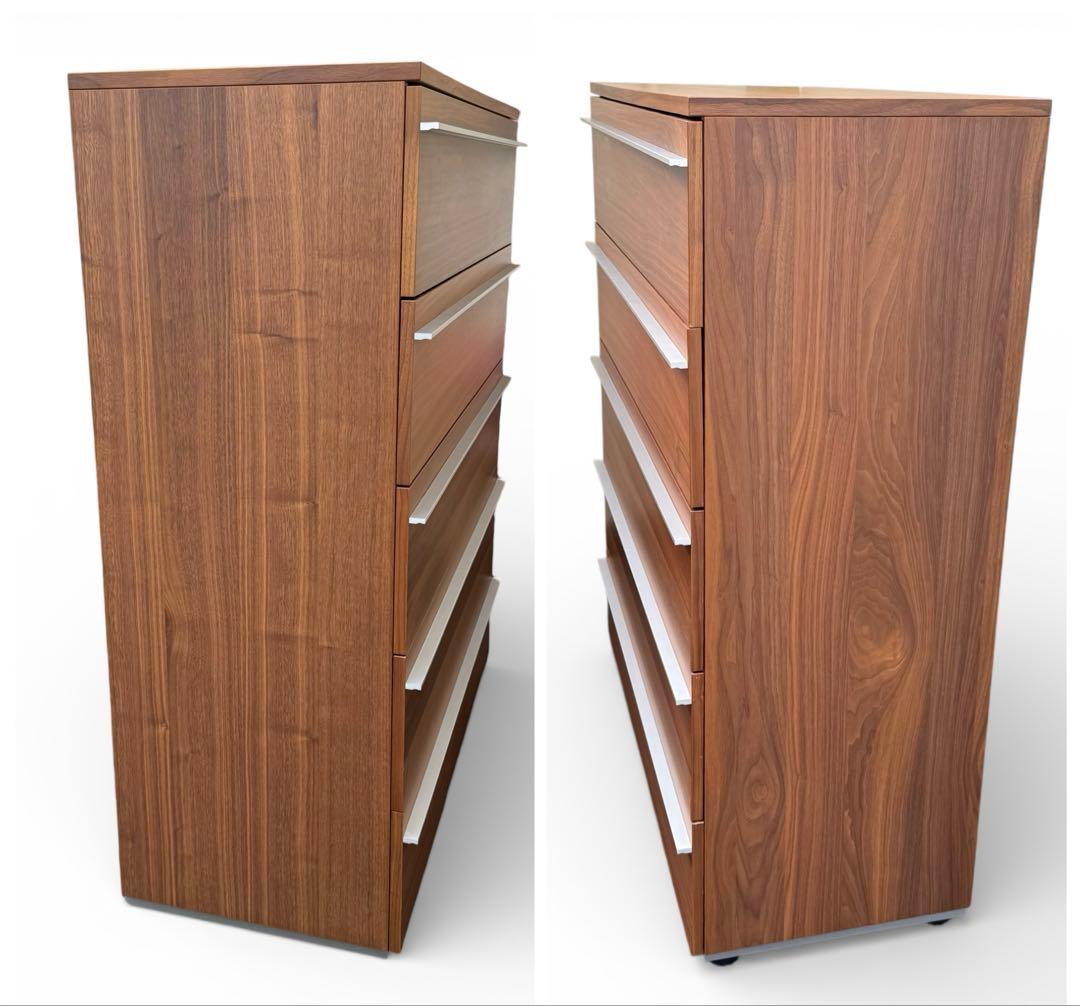 BoConcept ボーコンセプト 5段 チェスト ウォールナット 北欧モダン