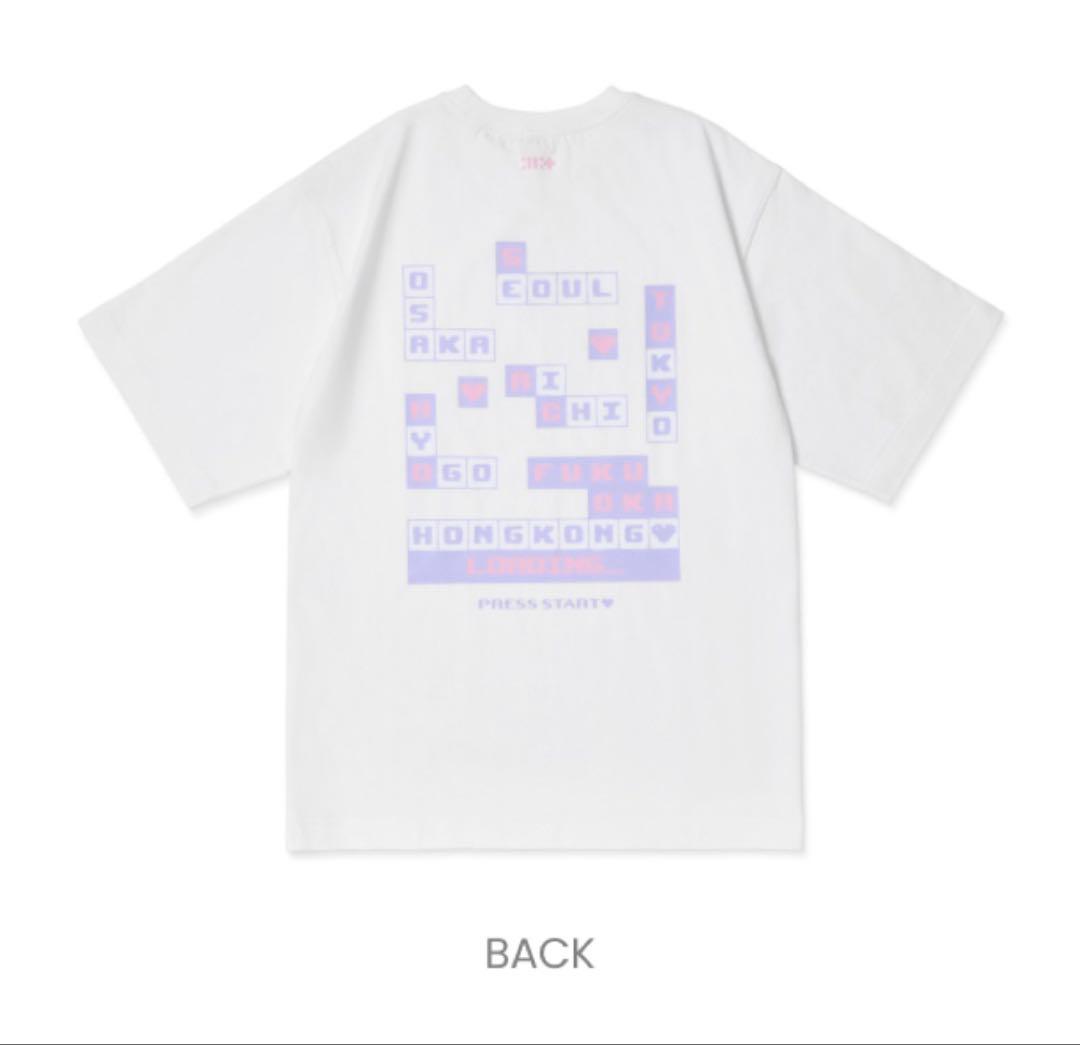 ILLIT LIVE PRESS START ツアーTシャツ S/S Lサイズ