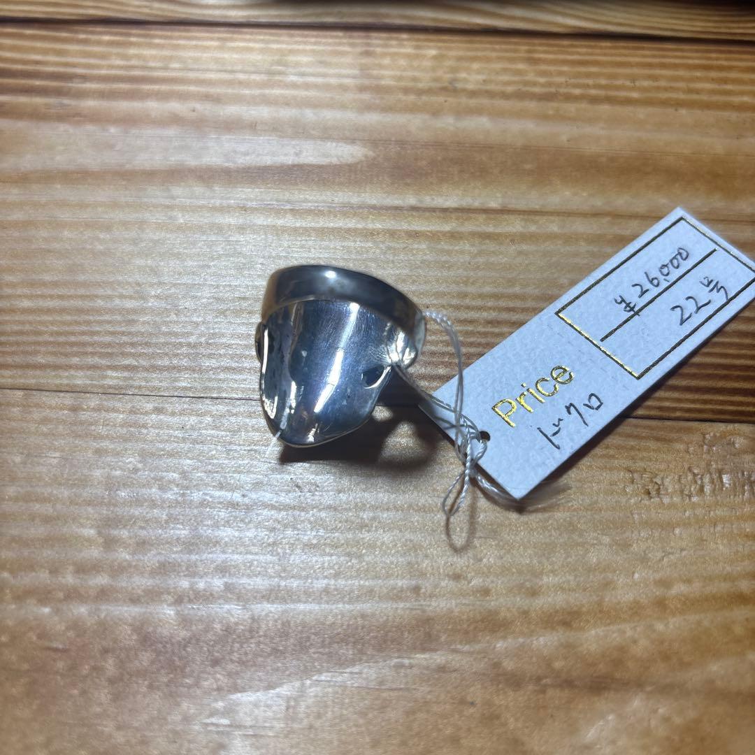 シルバーアクセサリー　ドクロ