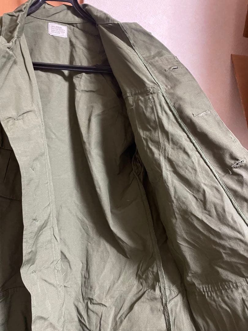 60s米軍ジャングルファーティーグジャケットミリタリー　ビンテージ