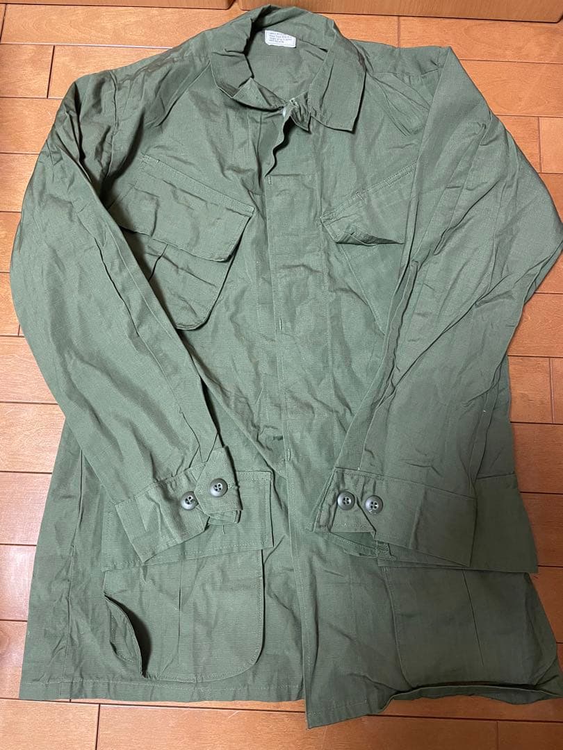 60s米軍ジャングルファーティーグジャケットミリタリー　ビンテージ