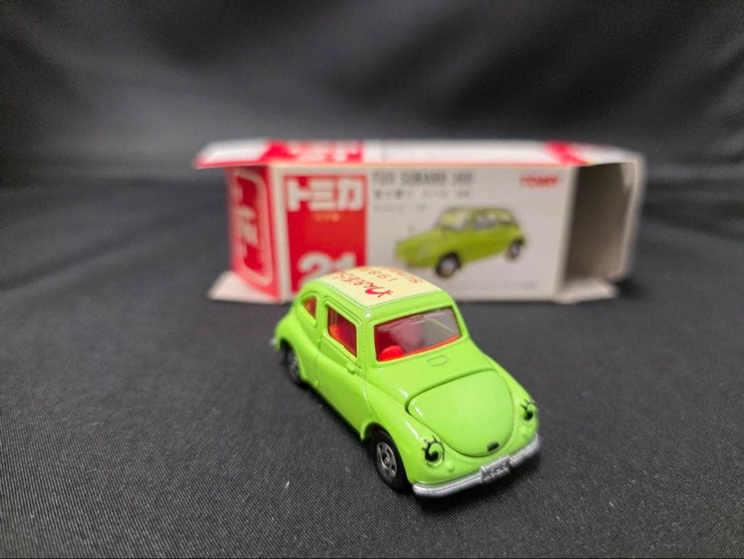 トミカ赤箱21スバル360(日本製)