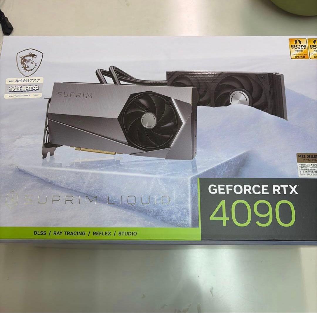 グラフィックボード・グラボ・ビデオカード MSI GeForce RTX 4090 SUPRIM X