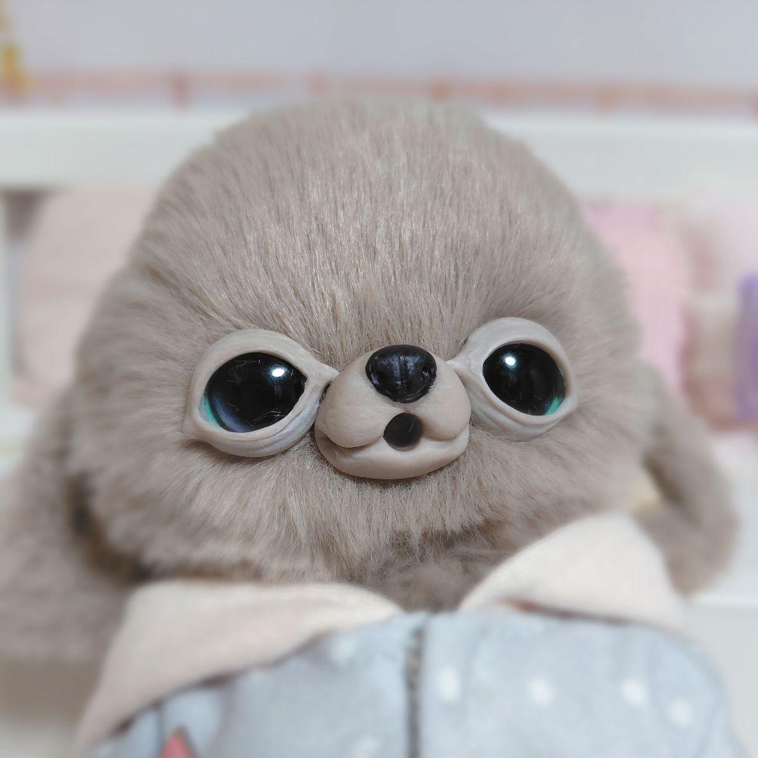 チワボボちゃん②　アートドール　ぬいぐるみ