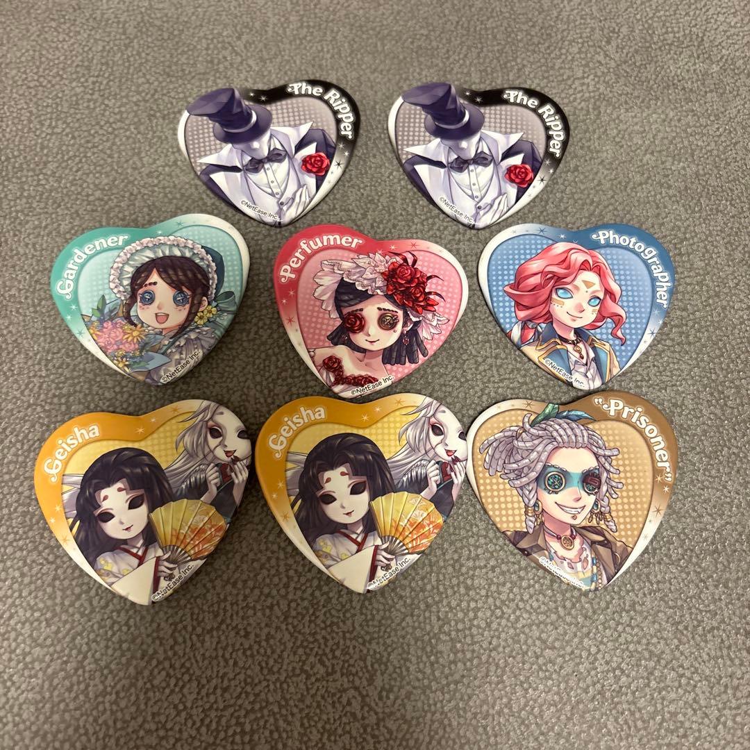 第五人格　スイパラ　ハート缶バッジ　まとめ