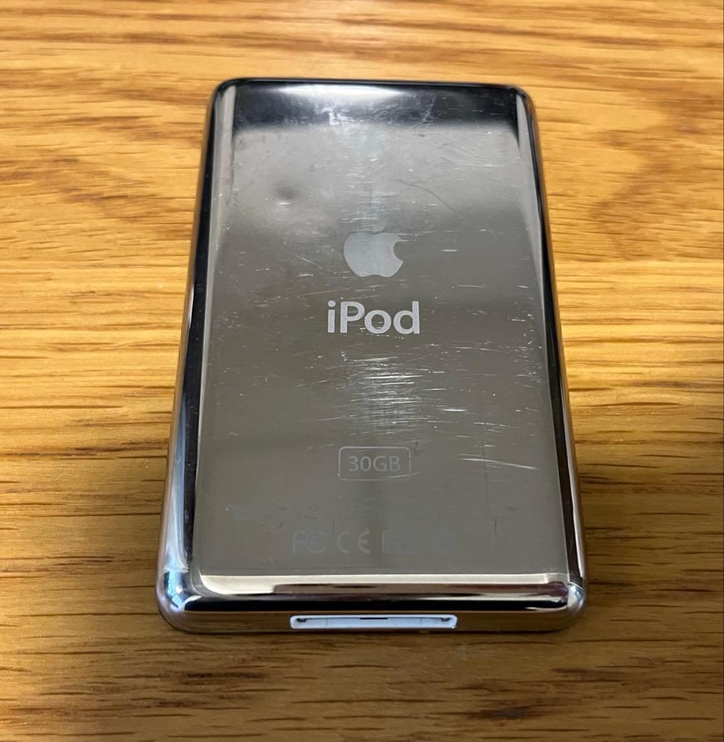 【名機】iPod classic 5.5世代 30GB MA446J 動作品