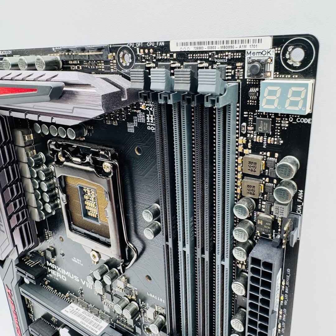 ASUS ROG MAXIMUS VIII HERO マザーボード