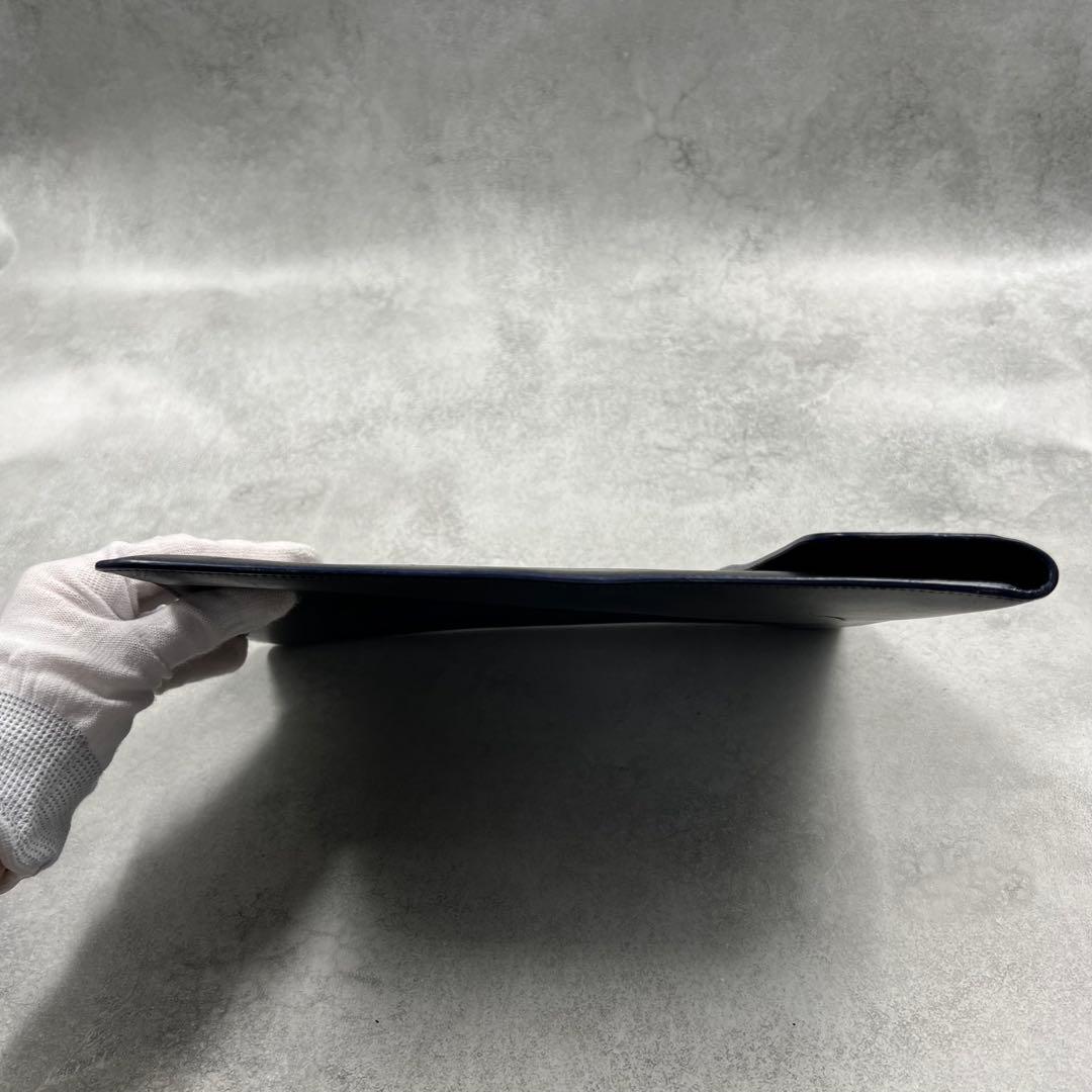 JILL SANDER ブラック レザー iPadケース 8510