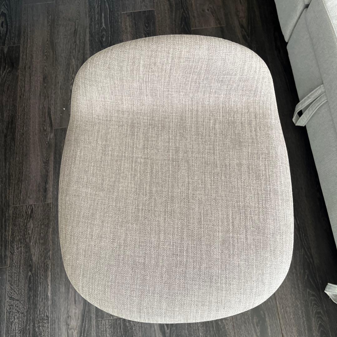 ベージュファブリックスツール