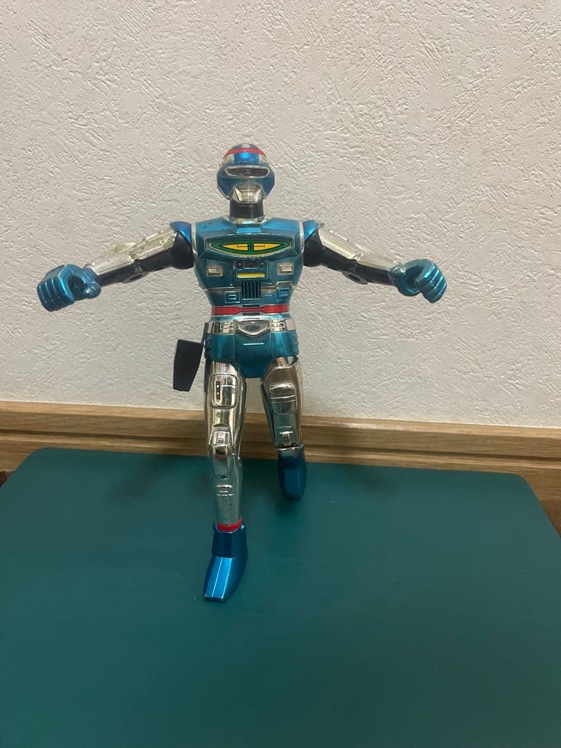 希少　宇宙刑事シャイダー 超合金　可動式　フィギュア　レトロ　当時物