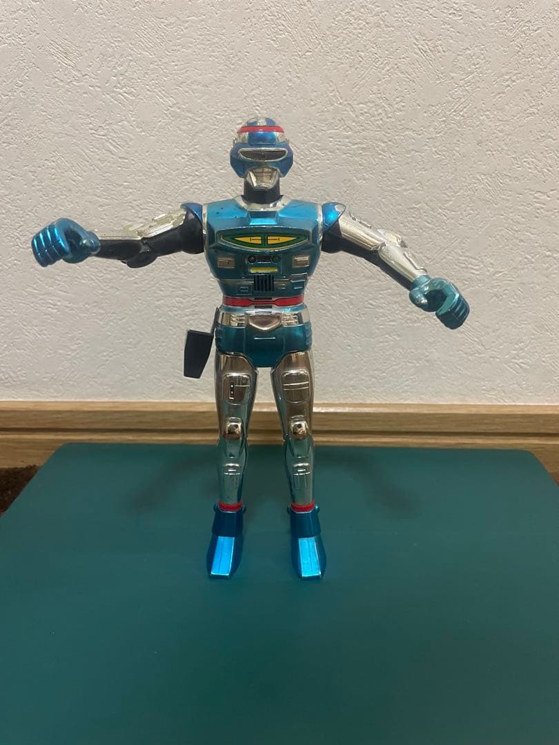 希少　宇宙刑事シャイダー 超合金　可動式　フィギュア　レトロ　当時物